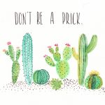 Free Watercolor Cactus Printable   One Project Closer   Free Cactus Printable