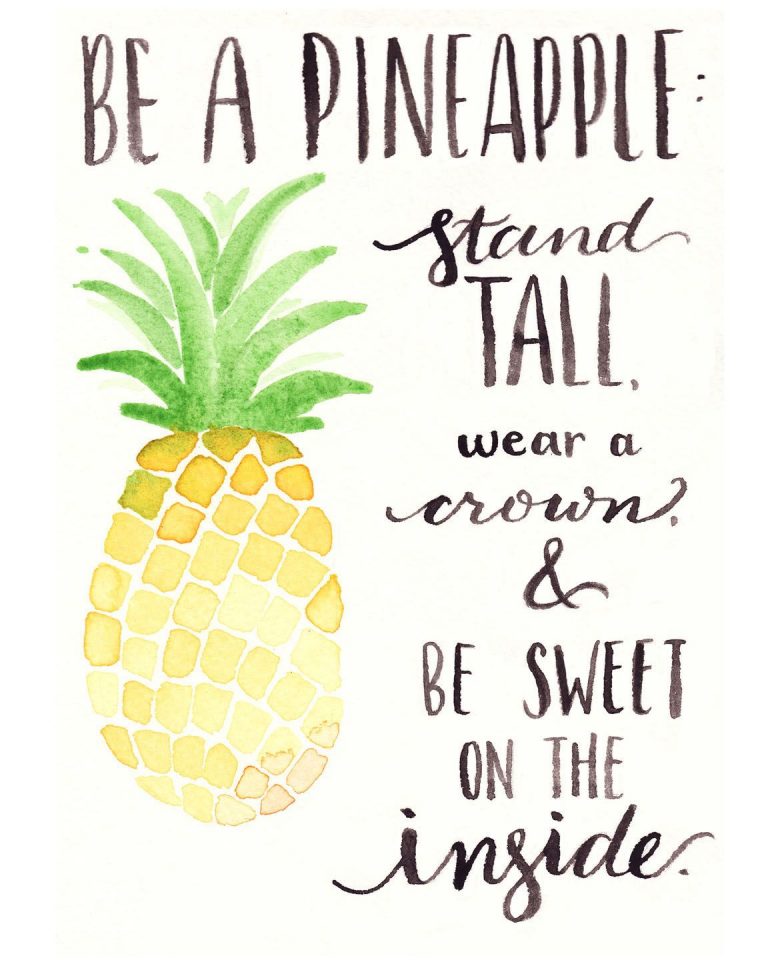 free-watercolor-printable-be-a-pineapple-hayley-s-favs-quotes