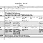Free Weekly Lesson Plan Template And Teacher Resources   Free Printable Preschool Teacher Resources