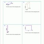 Free Worksheets For The Volume And Surface Area Of Cubes   Free Printable Volume Of Rectangular Prism Worksheets