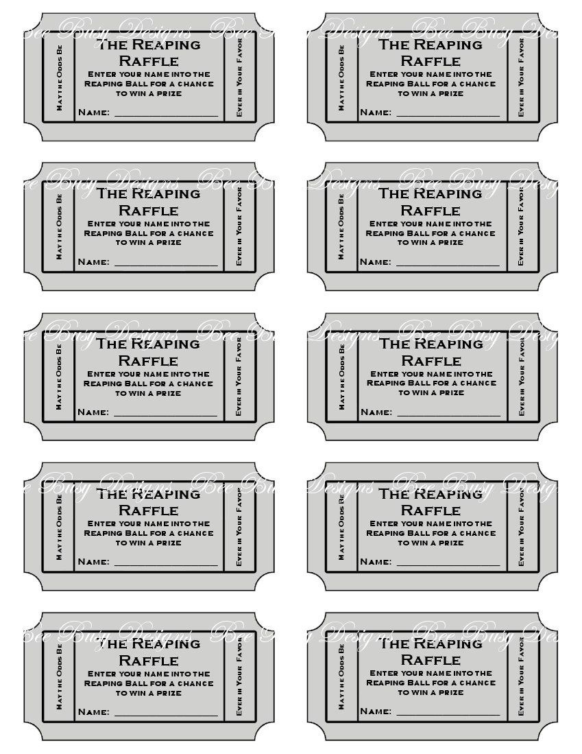 Free+Printable+Raffle+Tickets+Sheets | Church Ideas | Ticket - Free Printable Raffle Tickets With Stubs