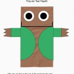 Frog And Toad Puppets. Free Printables To Make Your Own To Go With   Free Frog And Toad Are Friends Printables