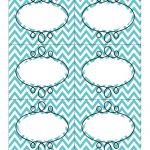 Fun Chevron Patterned Labels | I Luv Printables | Chevron Labels   Free Printable Chevron Labels