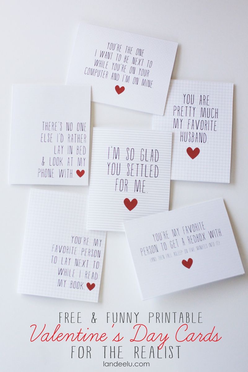 Funny Printable Valentine&amp;#039;s Day Cards | Valentines Day | Printable - Free Printable Valentine Cards For Husband