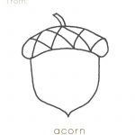 Gaddieandtood.typepad Free   Printable Acorn Coloring Page | For   Acorn Template Free Printable