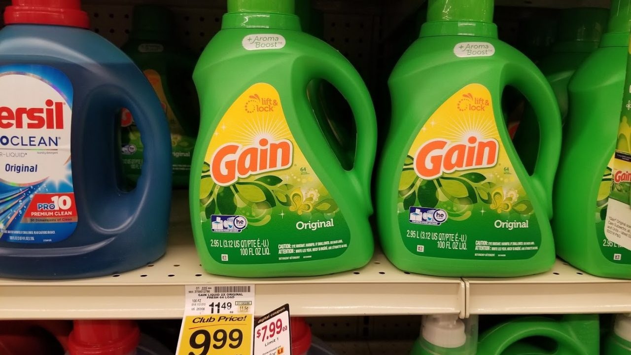 Gain Liquid Laundry Detergent 100 Oz For $5.99 With A Digital Coupon - Gain Coupons Free Printable