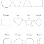 Geometric Shapes Worksheets | Free To Print   Shapes Worksheets Printable Free