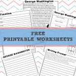 George Washington | Homeschool Unit Study American Presidents   Free Printable George Washington Worksheets