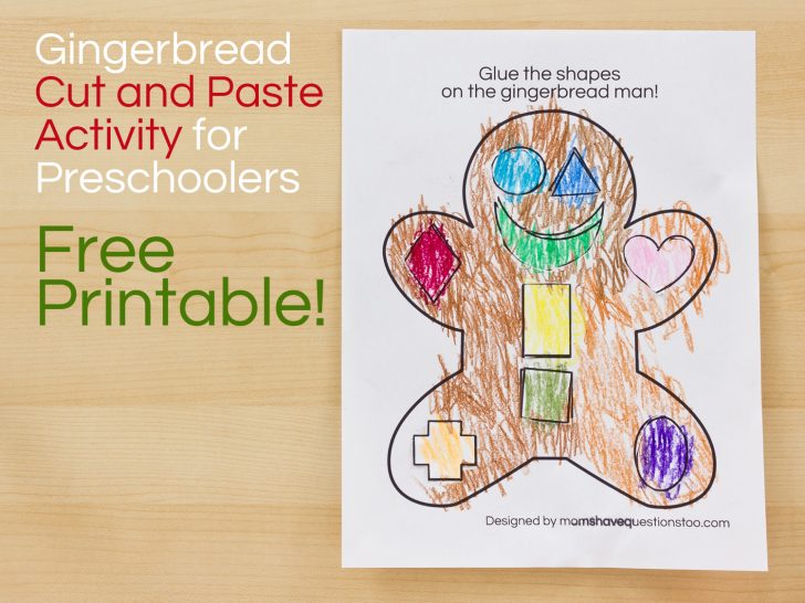 Free Printable Gingerbread Man Activities