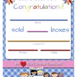 Girl Scouts: Free Printable Cookie Certificates | Girl Scouts | Girl   Daisy Girl Scout Certificates Printable Free