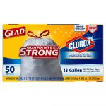 Glad Odorshield Tall Kitchen Antimicrobial Resistant Drawstring   Free Printable Coupons For Trash Bags