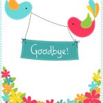 Goodbye From Your Colleagues   Good Luck Card (Free) | Greetings Island   We Will Miss You Cards For Coworker Printable Free