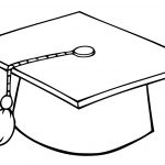 Graduate Cap Coloring Page | Free Printable Coloring Pages   Graduation Cap Template Free Printable