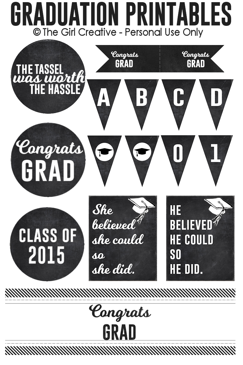 Graduation Printables | Best Of Pinterest | Graduation, Graduation - Free Graduation Printables