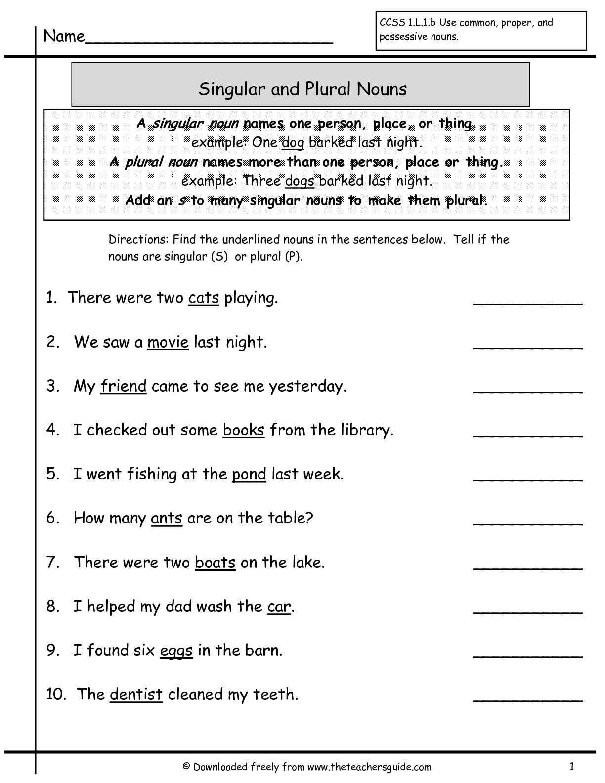 Parts Of A Sentence Worksheets Subject And Predicate Worksheets 