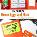Green Eggs And Ham Activities For Preschool And Kindergarten   Green Eggs And Ham Free Printables