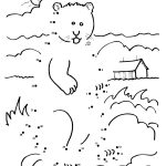 Groundhog Coloring Dot To Dot Coloring Page | Happy Groundhog Day   Groundhog Day Coloring Pages Free Printable