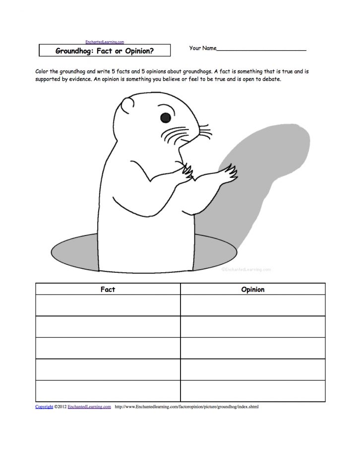 Free Printable Groundhog Day Reading Comprehension Worksheets