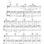 Hallelujah Sheet Musicleonard Cohen For Piano/keyboard   Free Printable Piano Sheet Music For Hallelujah By Leonard Cohen