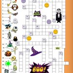 Halloween Crossword For Beginners | Esl Worksheets Of The Day   Halloween Crossword Printable Free