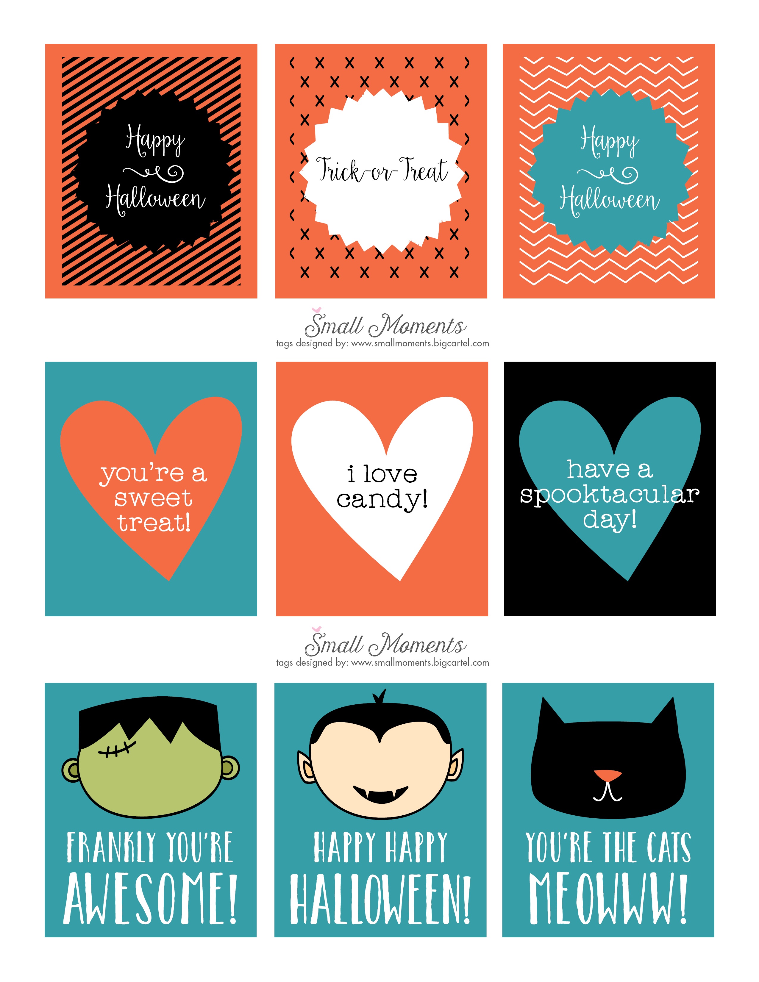 Halloween: Free Printable Tags - See Vanessa Craft - Free Printable Halloween Labels