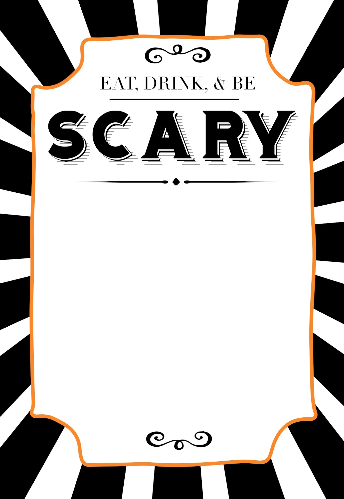 Halloween Invitations Free Printable Template - Paper Trail Design - Free Printable Halloween Invitations For Adults
