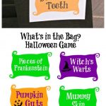Halloween Mystery Touch & Feel Game {W/free Labels!} | Fun Printable   Free Printable Mystery Games