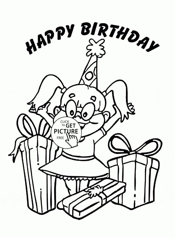 Free Printable Birthday Cards To Color