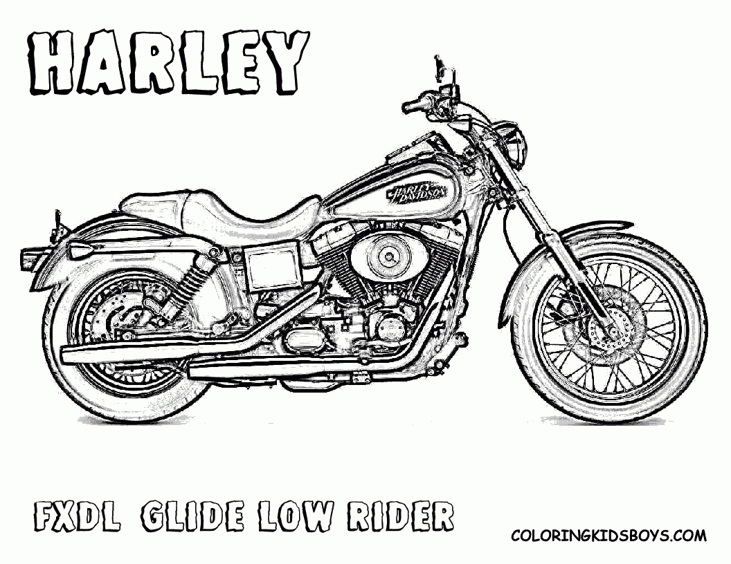 Harley Davidson Logo Coloring Pages - Coloring Home - Free Printable Harley Davidson Coloring Pages