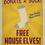 Harry Potter Poster / Spew Poster / Spew Free House Elves Propaganda   Free Printable Harry Potter Posters