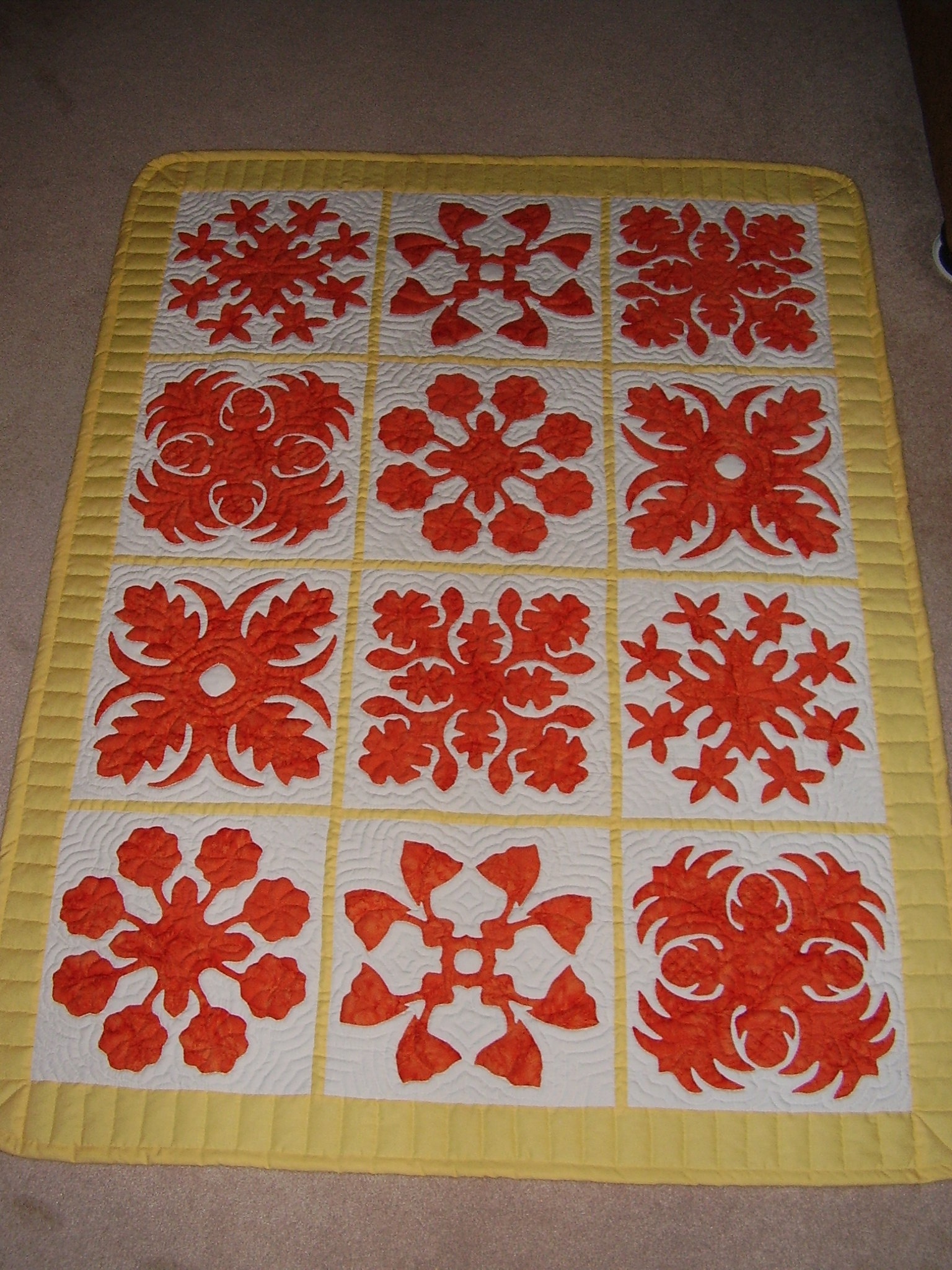 Hawaiian Quilt Patterns Hawaiian Quilt Pineapple Patterns Quilts Patch Quilting Pattern Hawaii