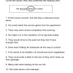 Helping Verbs Worksheet   Identify The Action And Helping Verb   All Esl   Free Printable Linking Verbs Worksheets