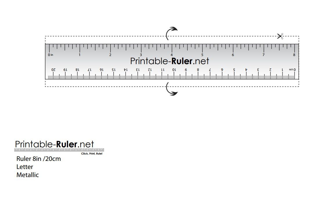 Here Are Some Printable Rulers When You Need One Fast - Free Printable Ruler