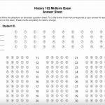 How To Create A Multiple Choice Test Answer Sheet In Word For Remark   Create A Printable Quiz Free