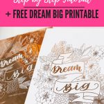 How To Foil Art Prints | Diy Step By Step Tutorial |Vial Designs   Free Printables For Foiling