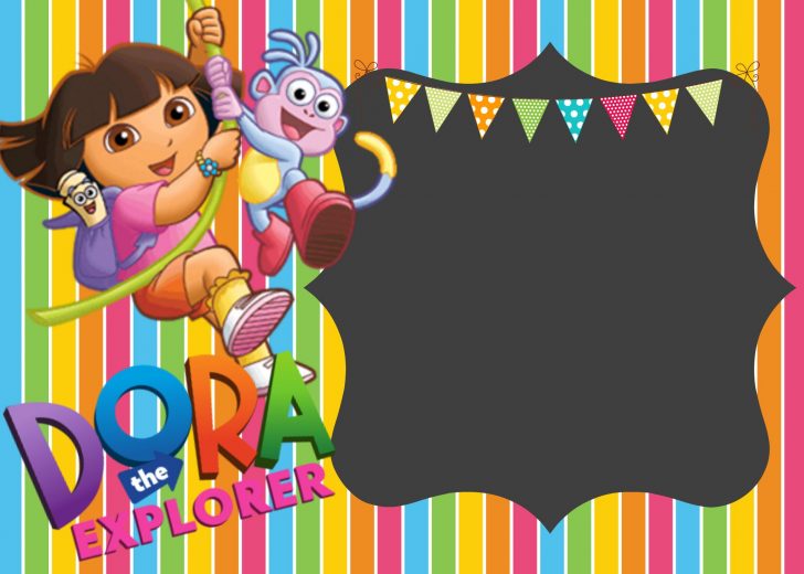 Dora The Explorer Free Printable Invitations