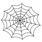 How To Make Glitter Glue Spider Web Halloween Decorations   Free Printable Spider Web