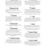 How To Rest In The Names Of God Printable   His Dearly Loved   Free Printable Names Of God