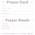 I Love This!!! A Missionary #prayer Card Free Printable To Help Me   Free Printable Prayer Cards For Children