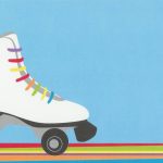 Ice Skating Party Invitations | Abigail's Roller Disco | Birthday   Free Printable Roller Skating Birthday Party Invitations