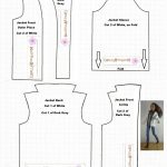 Image Of Printable Sewing Pattern For A Ski Coat Or Winter Jacket To   Free Printable Sewing Patterns