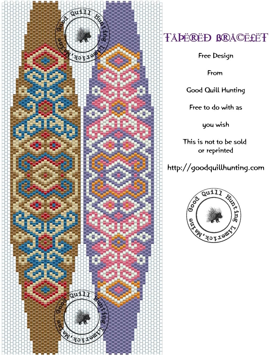 Free Beading Patterns You Have To Try Bead Loom Pinterest Takı