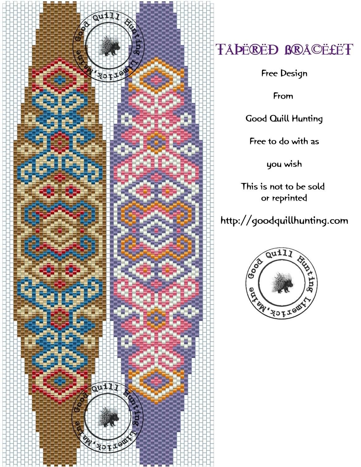 Free Beading Patterns You Have To Try Bead Loom Pinterest Tak 