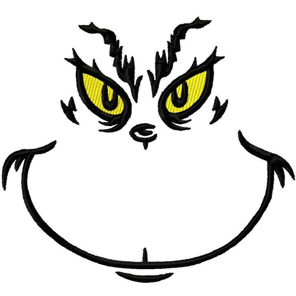 Image Result For Grinch Face Pattern Free Printable | Grinch - Free Printable Grinch Face Template
