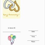 Inspirational Free Anniversary Invitation Templates | Best Of Template   Free Printable 40Th Anniversary Invitations