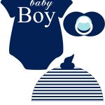 Instant Download Baby Nautical Navy Printable Photo Booth Prop Set   Free Printable Baby Shower Photo Booth Props