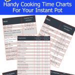 Instant Pot Cooking Times – Free Cheat Sheets For July 2019   Free Printable Instant Pot Cheat Sheet