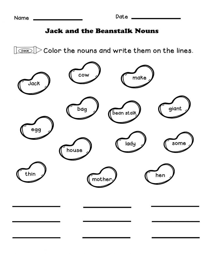 Jack And The Beanstalk Free Printable Activities