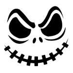 Jack Skellington Pumpkin | Cricut Cutter Ideas | Halloween Pumpkin   Small Pumpkin Stencils Free Printable