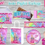 Jojo Siwa Birthday Party Ideas. | Alison's 7Th Bday | Jojo Siwa   Jojo Siwa Free Party Printables